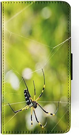 מפחיד עכביש פרוקי רגליים חרקים להעיף ארנק טלפון מקרה כיסוי עבור סמסונג גלקסי 9 בתוספת