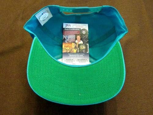 Wayne Huizenga 1997 WSC פלורידה מרלינס חתום על Auto Marlins Teal Hat Hat jsa - כובעי חתימה