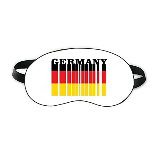 דגל מכתב קאנטרי גרמניה מגן עיניים שינה רך לילה מכסה עיניים מכסה