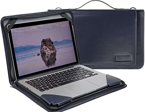 מארז שליח מחשב נייד כחול Broonel כחול - תואם ל- Acer Chromebook 11 CB3-132 11.6 אינץ '