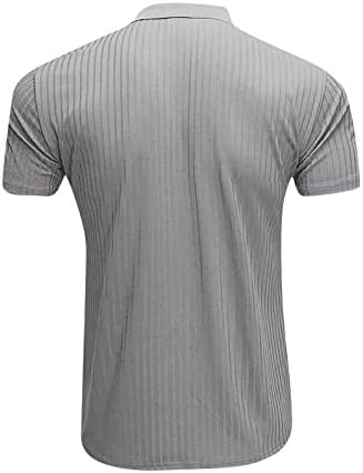 חולצות פולו של אייאסו לגברים, שרוול קצר של גברים מקצרים משי, חולצות רזות מזדמנים חולצות בצבע