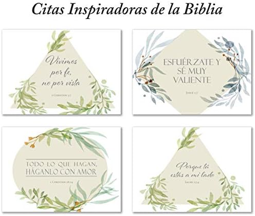 ספרדית השראה התנ ך פסוק הערה כרטיסי עם מעטפות-חבילה של 48