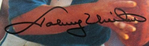 ג ' וני יוניטס חתם על חתימה אוטומטית מגזין ספורטס אילוסטרייטד 7/10/72