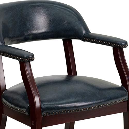 פלאש ריהוט יהלומי כהה ויניל לוקסוס כנס כיסא עם מבטא נייל לקצץ