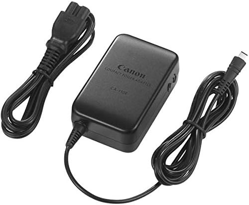 CANON CA-1110 CA-1110 Compact Compact Audapter Charger Bundle עבור Canon Vixia