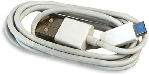 כבל טעינה של HQRP USB עבור JBL FLIP 4; לטעון 2+, 3; קליפ 2; דופק 3; Xtreme, Go, T450BT, E45BT, E55BT; אוורסט