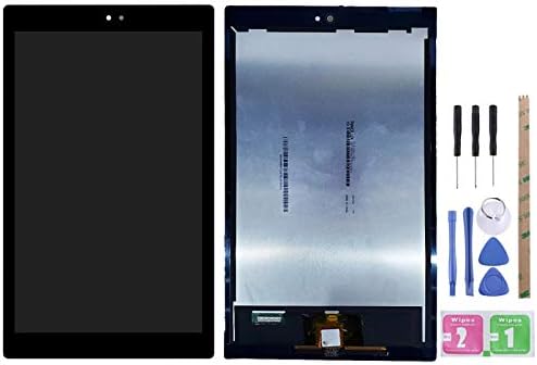 תצוגת LCD של Yeeling + מסך מגע חיצוני מזכוכית דיגיטייזר דיגיטייזר החלפת הרכבה מלאה לאמזון Kindle Fire HD10