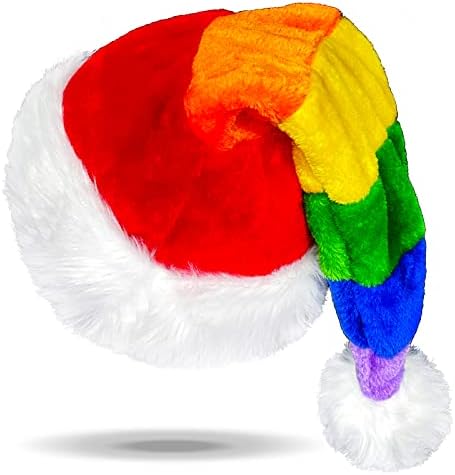 סיידונס חג המולד סנטה כובע מבוגרים ארוך קטיפה חג המולד כובעי חג המולד לשנה חדשה חגיגי ספקי צד