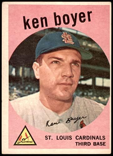 1959 Topps 325 Ken Boyer St. Louis Cardinals VG/Ex Cardinals