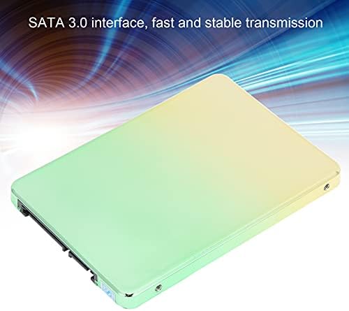 דיסק מצב מוצק, 2.5 אינץ 'SATA 3.0 ממשק SSD נייד, מכשיר אחסון SSD במהירות גבוהה עם צבע אופנתי מתאים