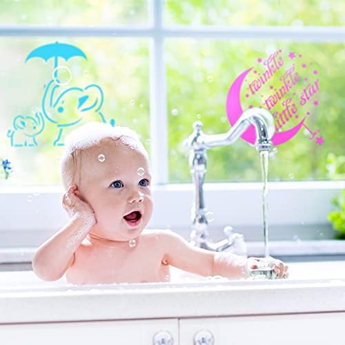 30 חתיכות תינוק מקלחת שבלונות תינוק נושא ציור תבניות לשימוש חוזר תינוק מקלחת שבלונות חמוד עשה זאת בעצמך ציור שבלונות