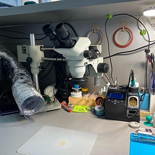אוניברסלי כפול בום מעבדה תעשייתי זום המשקפת סטריאו מיקרוסקופ סטנד מחזיק סוגר זרוע 76 ממ מיקרוסקופיה