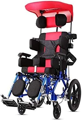 נייד ונוח כיסא גלגלים עגלת ילד תכליתי נכים פי קטנוע אור לדחוף שוכב כל מעל נייד