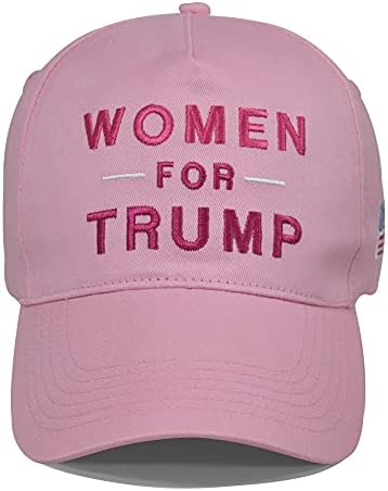 ליסטי דונלד טראמפ להפוך אמריקה נהדר שוב כובע נשים עבור טראמפ סיסמא עם ארהב אמריקאי דגל מתכוונן בייסבול כובע