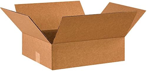 מותג שותפים עמ '14123 קופסאות גלי שטוחות, 14 ליטר על 12 וואט על 3 ח, קראפט
