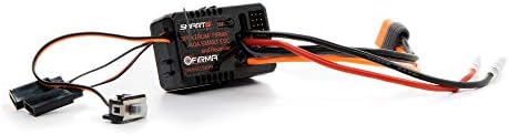 Spektrum Firma 40a מוברש חכם 2-in-1 ESC ומקלט, SPMXSE1040RX, שחור