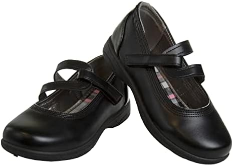 צרפתית טוסט בנות מרי ג ' יין נעלי בית ספר ילדים אחיד דירות בלט רצועת שמלת פורמליות להחליק על