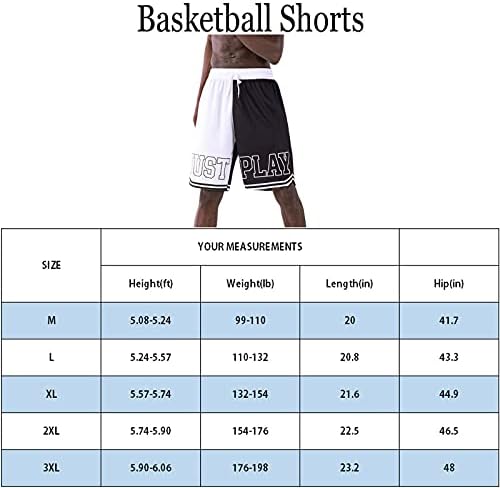 מכנסי כדורסל של Auyz לגברים של מכנסי אימון אתלטיים בשחור -לבן בשחור לבן עם מכנסי אימון עם כיסים