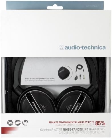 Audio Technica Ath-ANC27 אוזניות מבטלות רעש