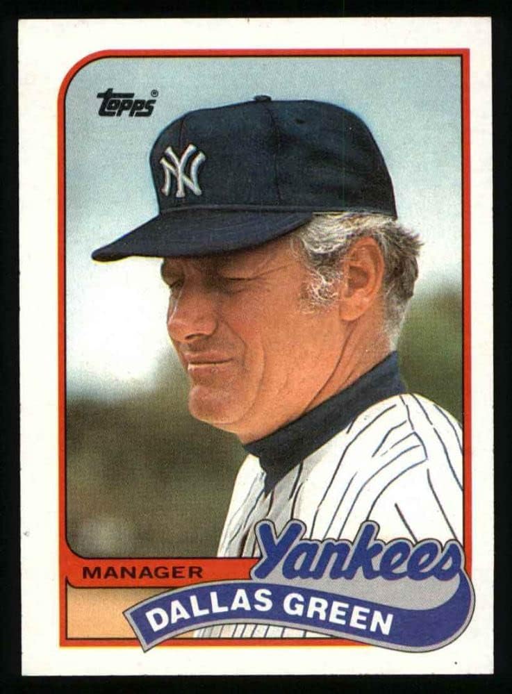 1989 Topps 104 דאלאס גרין ניו יורק ינקי NM/MT Yankees