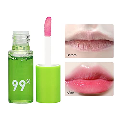 דבש 070 2 מחשב צבע שינוי שפתון מים לחות כיס אלוורה שפתיים לצבוע לאורך זמן גלוס קל משקל לחות גלוס עבור יבש