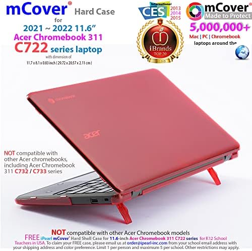 מארז פגז קשה של MCover תואם לשנת 2021 11.6 Acer Chromebook 311 C722 מחשבים ניידים סדרה-Acer-Chromebook-311-C722
