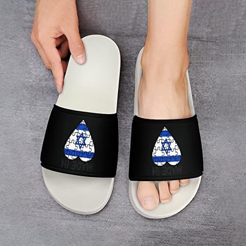 תוצרת ישראל בית סנדלי החלקה פתוח הבוהן נעלי בית עיסוי מקלחת ספא אמבטיה