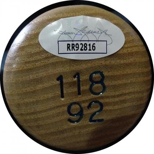 קרלטון פיסק עם חתימה קופרסטאון עטלף סדרת צוות JSA RR92816 - עטלפי MLB עם חתימה