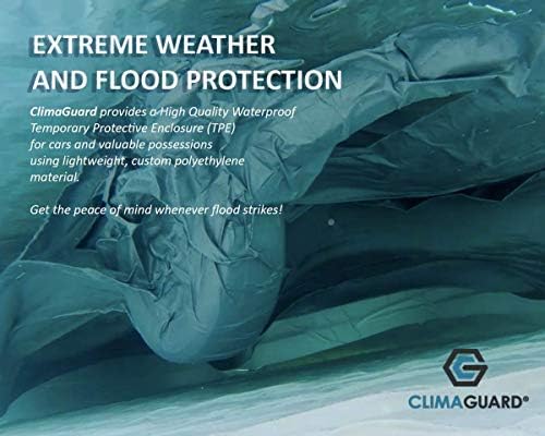 כיסוי מכוניות Climaguard-אטום מזג אוויר, אטום למים, UV, חומר הוכיח שלג לרכב-כיסויים חיצוניים מלאים נגד שיטפונות-מיוצר