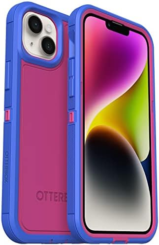 Otterbox iPhone 14 פלוס Defender Series XT Case - Lotus Blooming, ללא מסך, מחוספס, מצליפים למגספה, קובץ מצורף