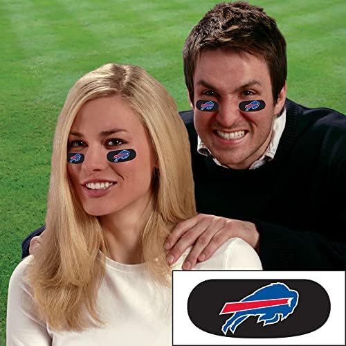 NFL Buffalo Bills מדבקות שחורות עיניים