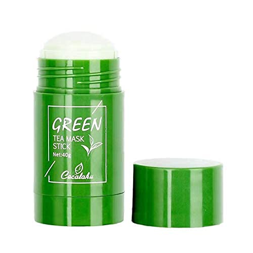 קוקאלאקו ירוק תה טיהור חימר מסכת מקל, פנים לחות שמן שליטה, עמוק נקי נקבובית, משפר עור, ירוק
