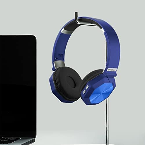 משחקי באס סביב אוזניות Bluetooth אלחוטיות - מעל אוזניות סטריאו לאוזן Hi -Fi סטריאו מתקפלות אלחוטיות - אוזניות