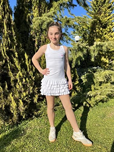 שמלת טניס של בנות BACE עם תלבושת מעודדת קצרה חצאיות גולף זוטר