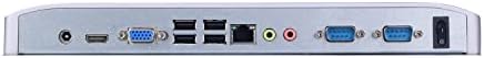 HUNSN 17 TFT LED IP65 PCERINCE PANG PC, מסך מגע קיבולי מוקרן בן 10 נקודות, אינטל 3 CORE I5, PW27,