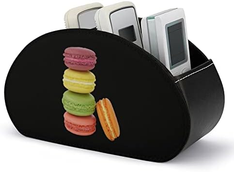 Colorul Macaron הדפסת טלוויזיה מארגן מרחוק מחזיקי בקרת קופסאות עור PU 5 תאים מיכל אחסון