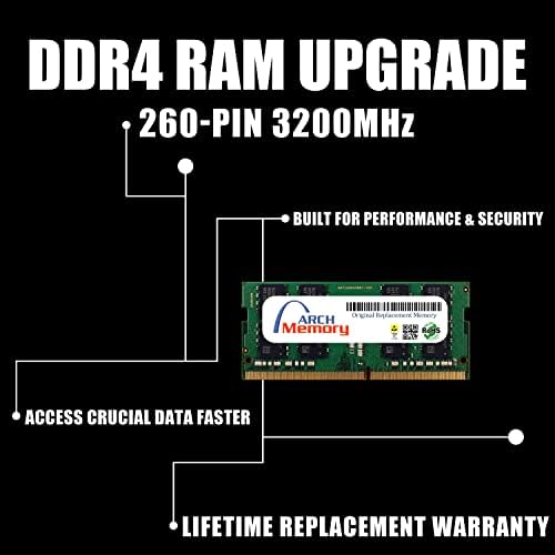 החלפת זיכרון קשת ל- Dell SNP1CXP8C/16G AB371022 16GB 260 פינים DDR4 3200 MHz SO-DIMM RAM עבור VOSTRO