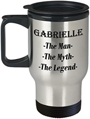 גבריאלה - האיש המיתוס האגדה מתנת ספל קפה מדהים - ספל נסיעות 14oz