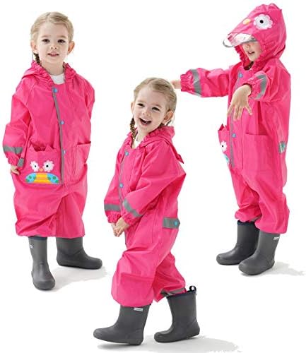 מחמיא לבנות ילדים בנים מסכת ז'קט רוח מסכת מעיל גשם ברדס ויוניסקס תלבושות בנות אטומות ומים