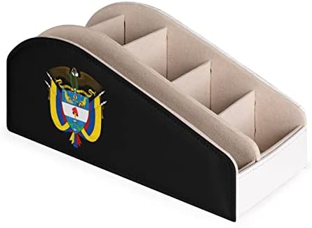 סמלים לאומיים של מחזיק בשלט רחוק של קולומביה טלוויזיה עם 6 תאים מארגן אחסון שולחן כתיבה לקאדי עבור