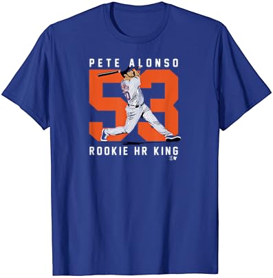 פיט אלונסו - טירון בית ריצה קינג - חולצת טריקו בייסבול בניו יורק